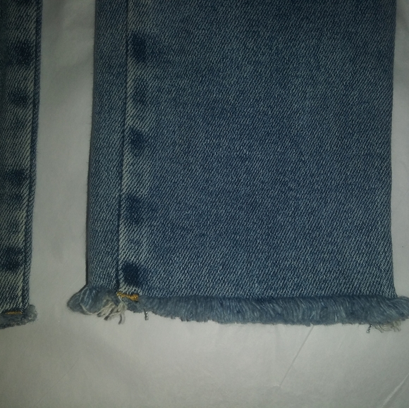 🆕We the Free | High Rise Frayed Hem Stretch Skinny Jeans Womens Size 25 - Picture 12 of 13